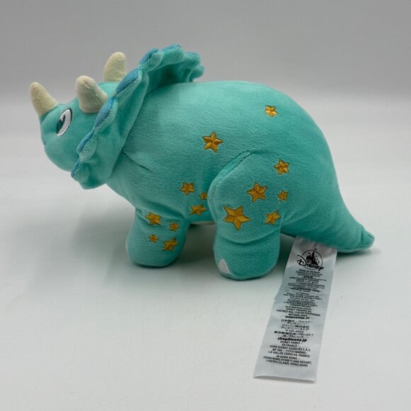 Disney Parks Triceratops Dinosaur Plush 10" Stuffed Dino Animal Kingdom Dinoland - Picture 3 of 8